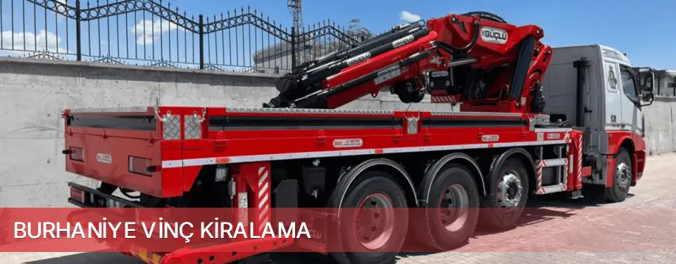 Burhaniye İlçemi Vinç Kiralama